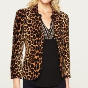 Velvet Leopard blazer PXS Lucky